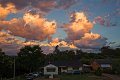 sunset from our porch